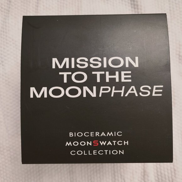 💜NWT💜 Swatch X Omega Moonswatch Mission To The Moonphase - New Moon Watch - Picture 5 of 5